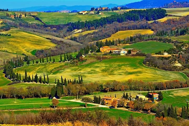 Agriturismo Casalpiano ปีเอนซา ภายนอก รูปภาพ