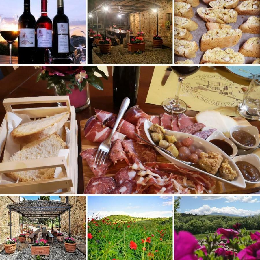 Agriturismo Casalpiano ปีเอนซา ภายนอก รูปภาพ